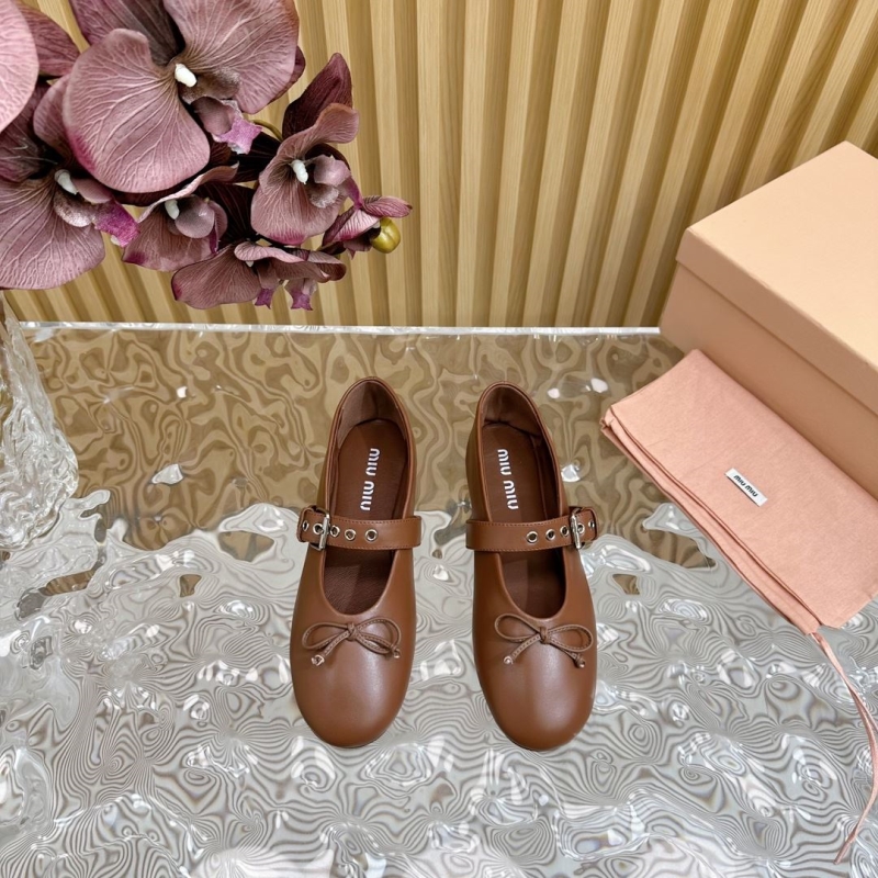 Miu Miu flat shoes